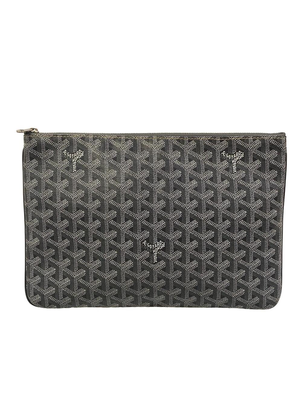 Goyard Senna. Gray Dark White Coated #363485G13B